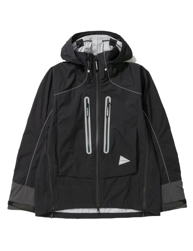 Giacca antipioggia pertex® shield in nero And wander - uomo 