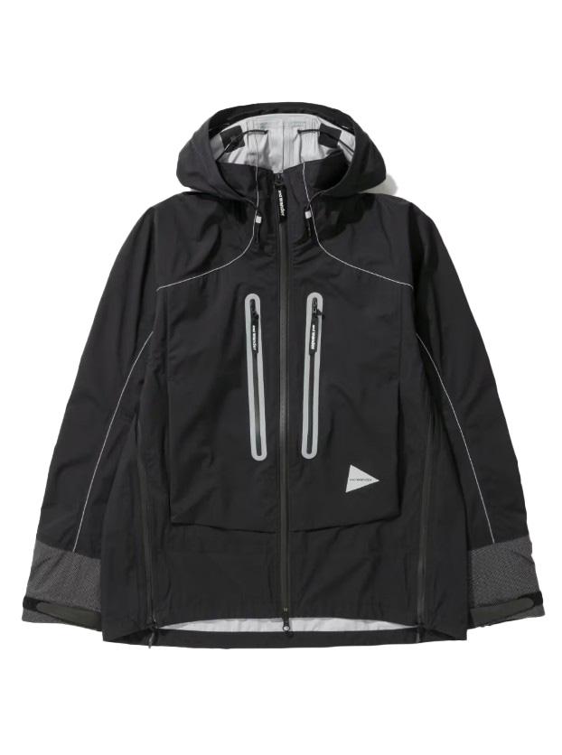 Giacca antipioggia pertex® shield in nero And wander - uomo 