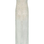 Abito midi in pizzo in grigio Rotate - donna 