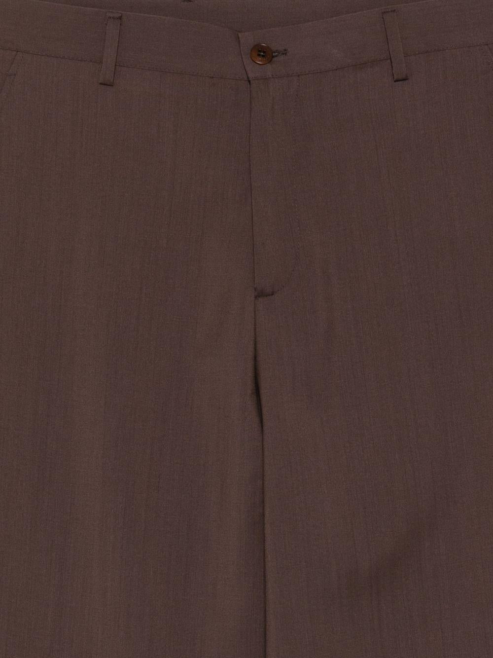 Pantaloni a gamba dritta in marrone Costumein - uomo 