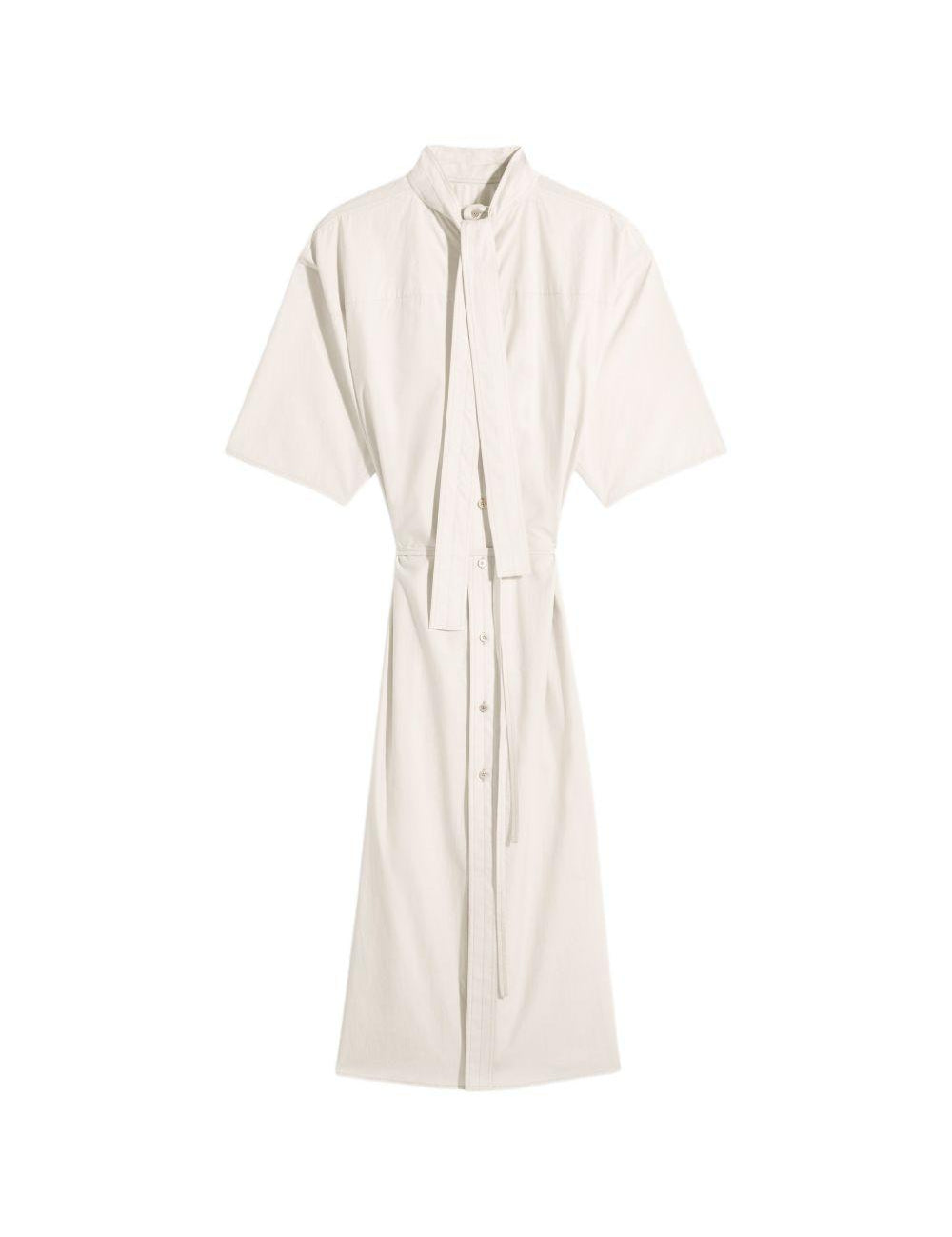 Abito midi con cintura in avorio LEMAIRE  - donna 