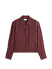 Giacca con zip in borgogna LEMAIRE - uomo