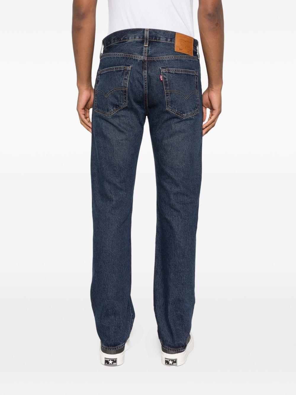 Jeans 501 con bottoni in blu Levi's - uomo 