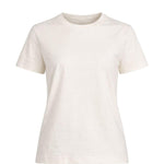 T-shirt girocollo in avorio Wardrobe.Nyc - donna 