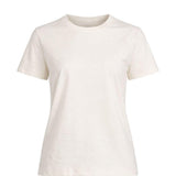T-shirt girocollo in avorio Wardrobe.Nyc - donna 