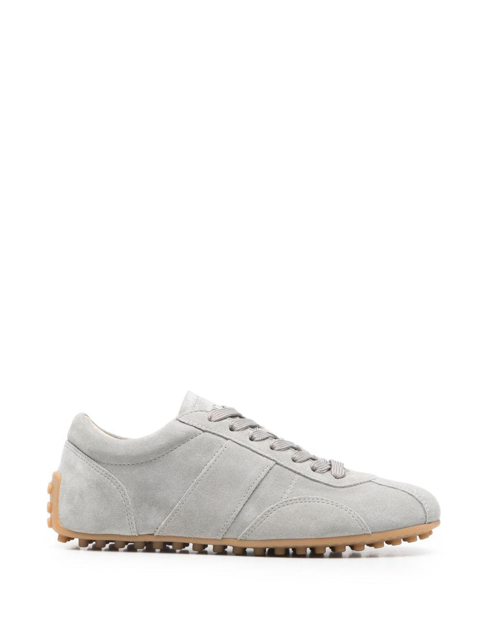Sneakers basse in pelle in grigio Tod's - donna 