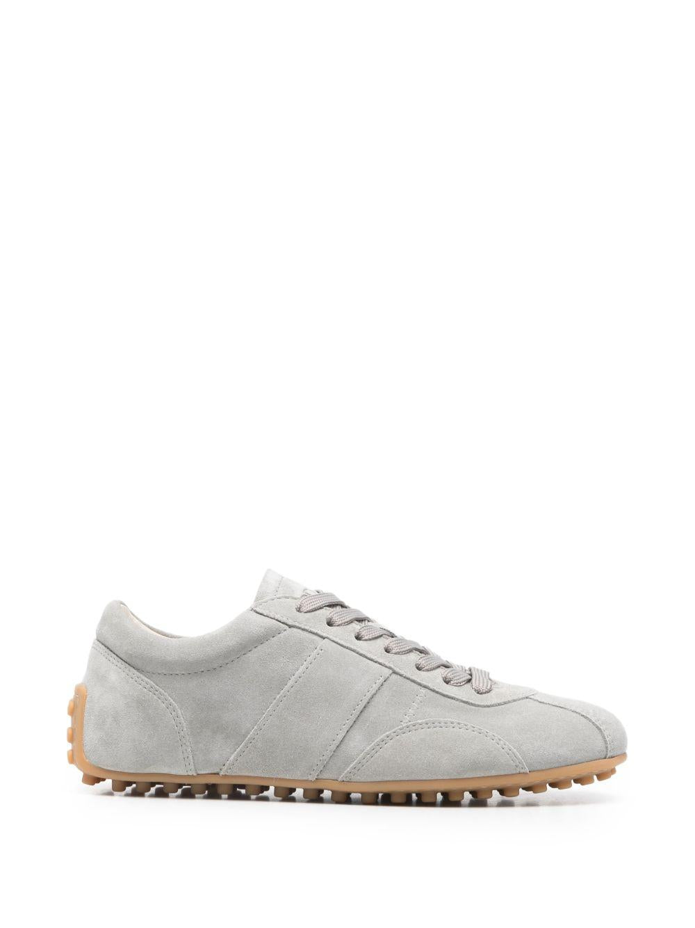 Sneakers basse in pelle in grigio Tod's - donna 