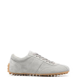 Sneakers basse in pelle in grigio Tod's - donna 