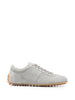 Sneakers basse in pelle in grigio Tod's - donna