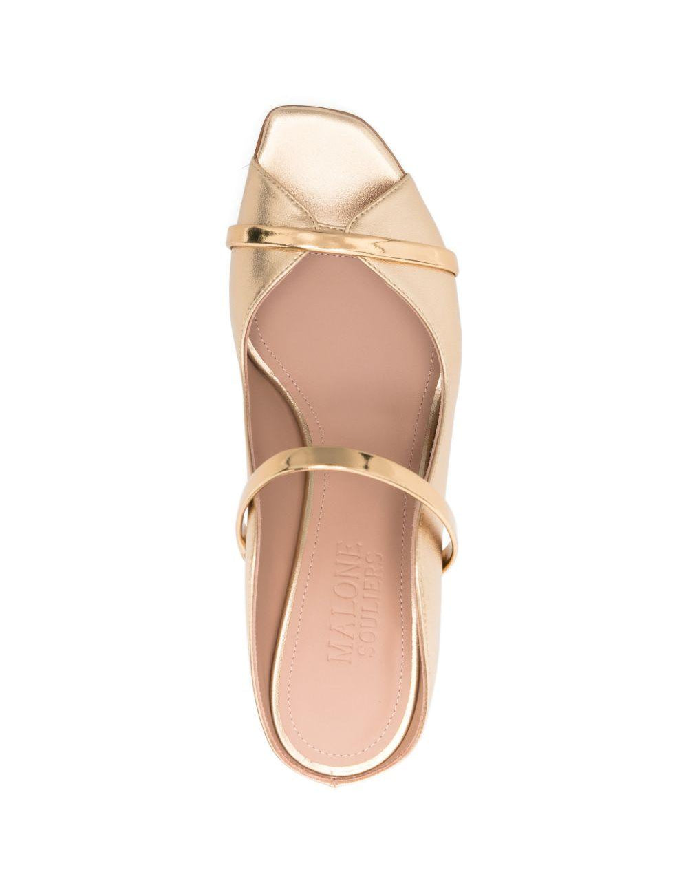 Mules noah con cinturini in oro Malone souliers - donna 