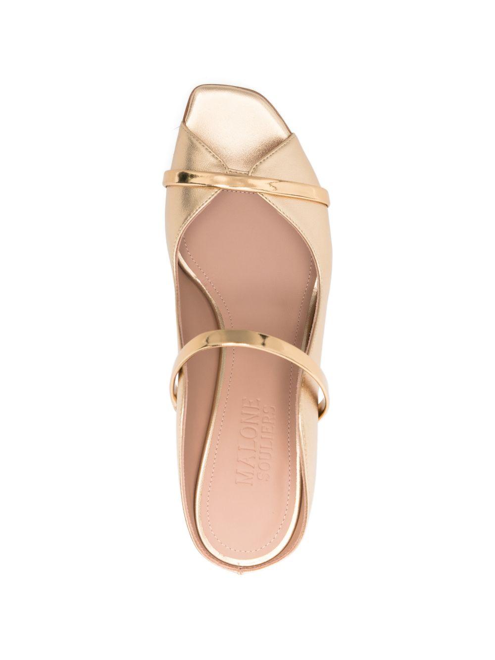 Mules noah con cinturini in oro Malone souliers - donna 