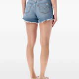 Pantaloncini sfrangiati 501® curve in blu Levi's - donna 