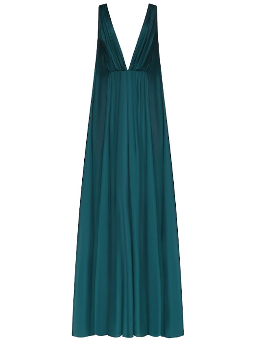 Abito da sera angelina in verde Temily - donna 