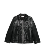 Giacca in pelle ciocca in nero Maxmara sportmax - donna 