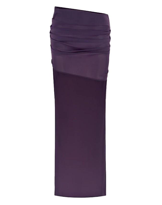 Gonna mini in mesh in viola  Alex perry - donna 