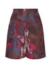 Shorts con stampa in rosso Oamc peacemaker - uomo