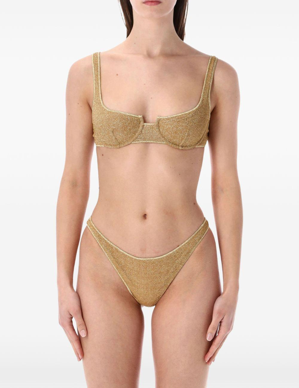Set Bikini Lumière in oro Oséree - donna 