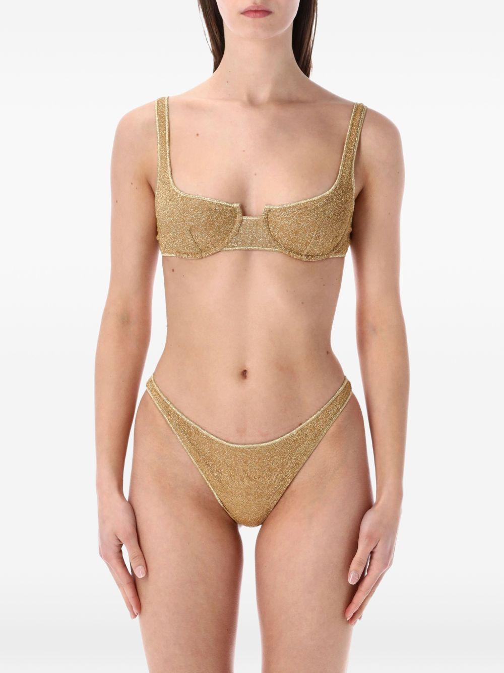 Set Bikini Lumière in oro Oséree - donna 