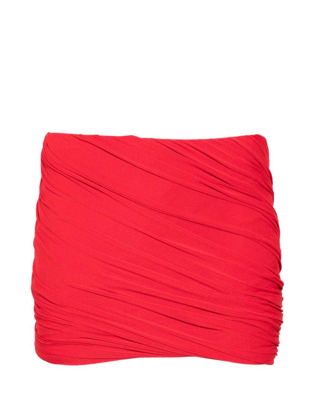 Gonna mini luna in rosso Rick owens lilies - donna 