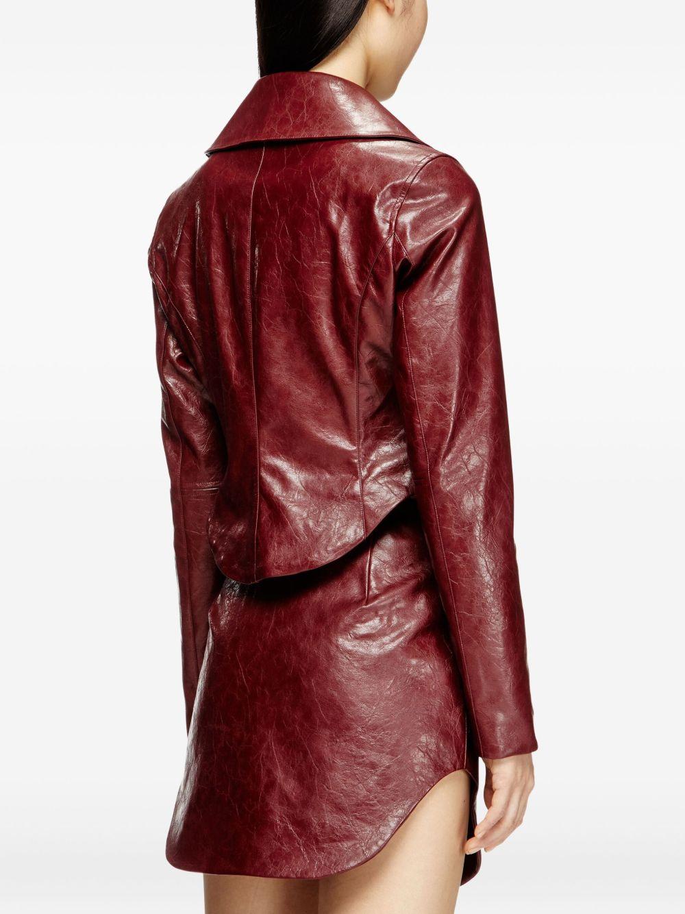 Minigonna O-Hara con logo in bordeaux Diesel - donna 