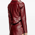 Minigonna O-Hara con logo in bordeaux Diesel - donna 