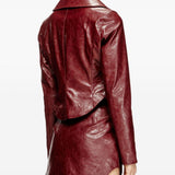 Minigonna O-Hara con logo in bordeaux Diesel - donna 