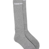Calzini alti con logo in grigio Comme des garcons homme plus - uomo 