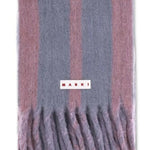 Sciarpa a righe con frange Marni - unisex 