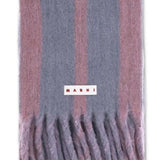 Sciarpa a righe con frange Marni - unisex 