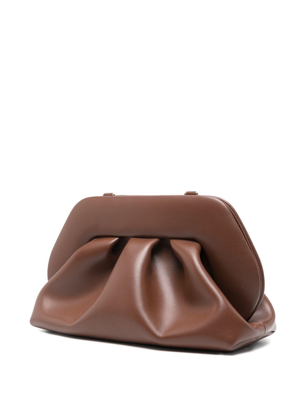Clutch bios media in marrone Themoirè - donna 