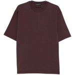 T-shirt a maniche corte in viola Whitesand - uomo 