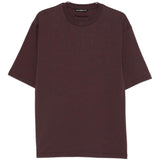 T-shirt a maniche corte in viola Whitesand - uomo 