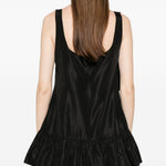 Top con applicazione a fiori in nero Simone rocha - donna 