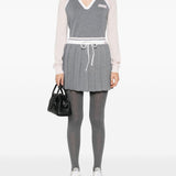 Gonna plissettata con coulisse in grigio Casablanca - donna 
