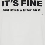 T-shirt con stampa in bianco Victoria beckham - donna 