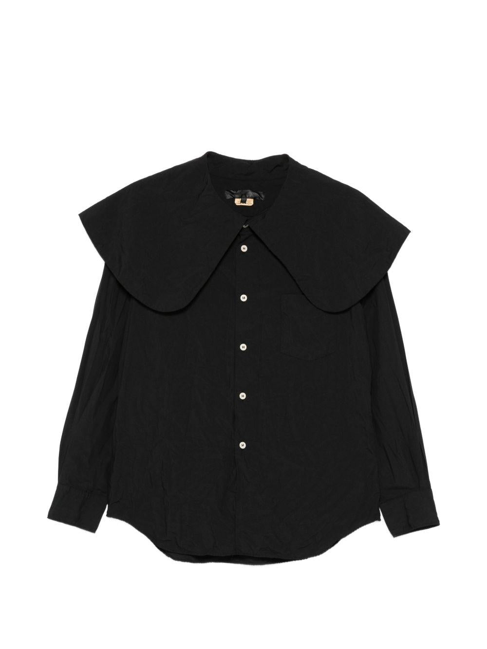 Camicia con colletto oversize in nero Comme des garcons comme des garcons  - donna 