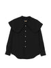 Comme des Garcons Comme des Garcons oversized collar shirt in black - women