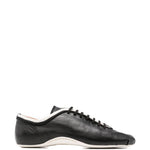 Sneakers allacciate in pelle nappa in nero  Dries van noten - donna 