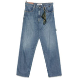 Jeans con orlo sfrangiato in blu Darkpark - uomo 