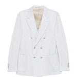 Blazer doppiopetto con bottoni in blu Eleventy - uomo 