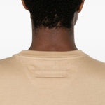 T-shirt a maniche corte in beige Zegna - uomo 