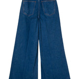 Jeans a gamba ampia in blu Marni - donna 