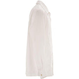 Camicia con colletto classico in bianco brunello cucinelli - uomo 