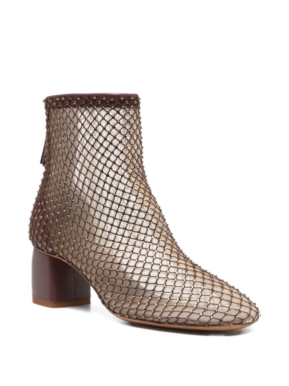 Stivaletti My Alma con borchie in marrone Forte forte - uomo 