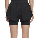 Shorts sportivi con logo in nero Adidas by stella MC Cartney - donna 
