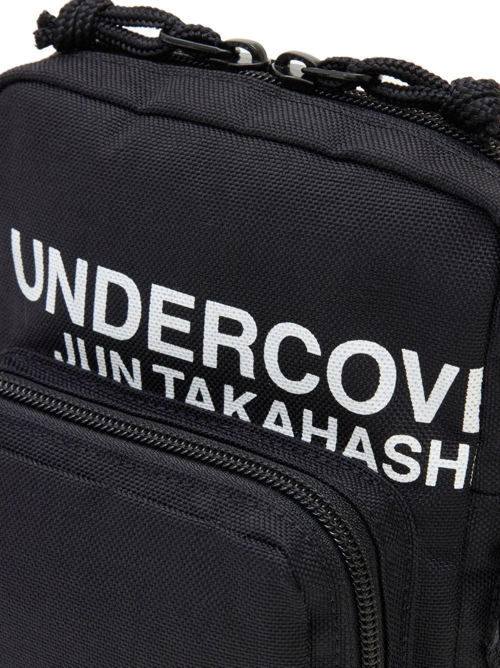 Borsa con logo in nero Undercover - uomo 