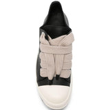 Sneakers in pelle Jumbolace in nero 