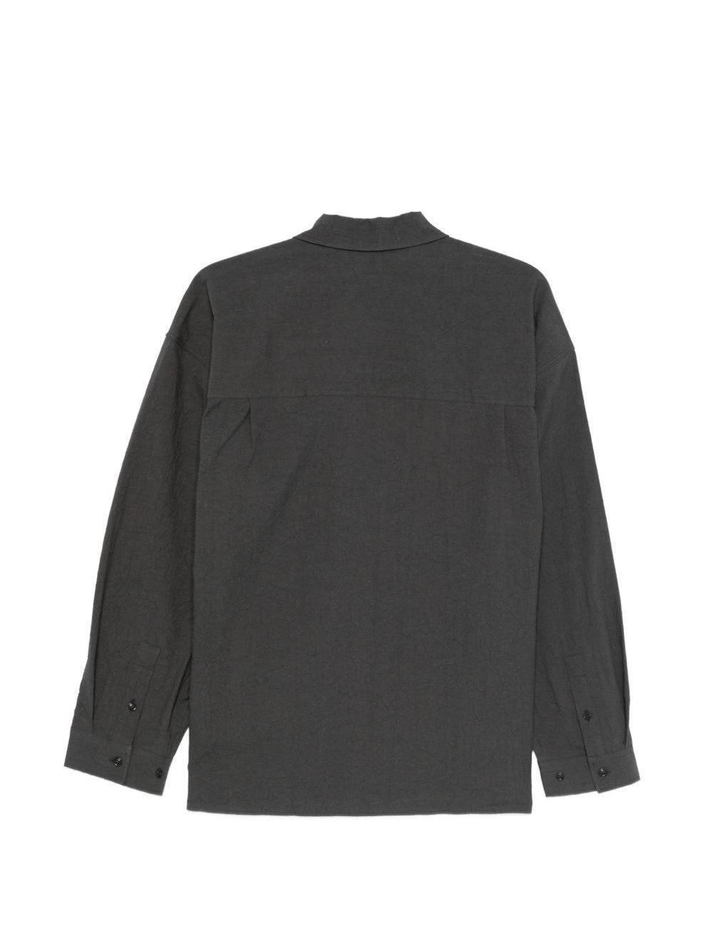 Camicia con taschino in grigio Ymc - uomo 
