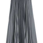 Gonna midi plissettata in grigio Jil Sander - donna 