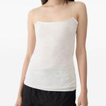 Canotta La Plumetis in bianco Jacquemus - donna 